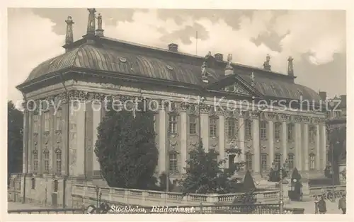 AK / Ansichtskarte Stockholm Riddarhuset Stockholm