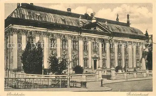 AK / Ansichtskarte Stockholm Riddarhuset Stockholm