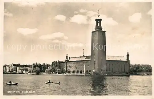 AK / Ansichtskarte Stockholm Stadshuset Stockholm