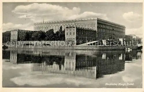 AK / Ansichtskarte Stockholm Kungl. Slottet Stockholm