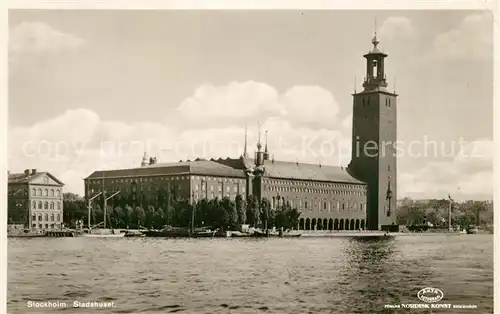 AK / Ansichtskarte Stockholm Stadshuset Stockholm