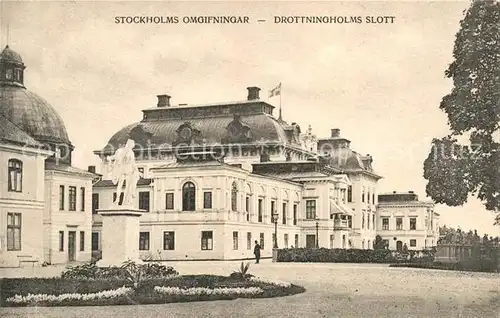 AK / Ansichtskarte Stockholm Drottningholms Slott Stockholm