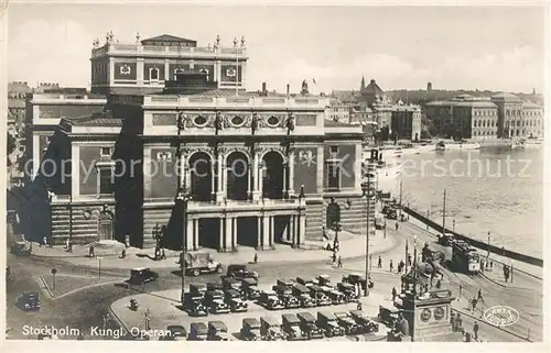 AK / Ansichtskarte Stockholm Opera Stockholm