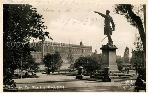 AK / Ansichtskarte Stockholm Kungl. Slottet Stockholm