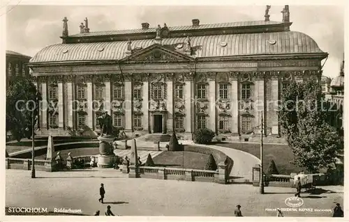 AK / Ansichtskarte Stockholm Riddarhuset Stockholm