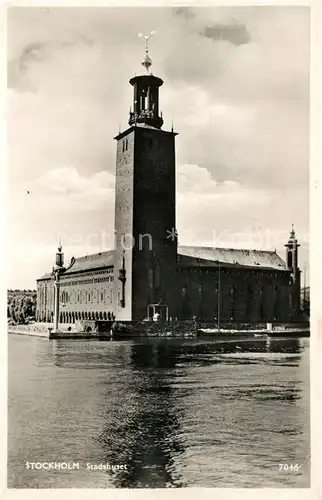 AK / Ansichtskarte Stockholm Stadshuset Stockholm
