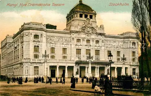 AK / Ansichtskarte Stockholm Nya Dramatiska Teatern Stockholm