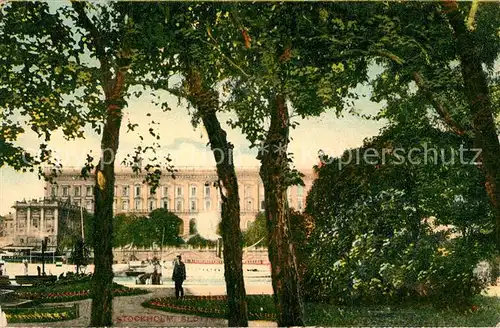 AK / Ansichtskarte Stockholm Slottet Stockholm