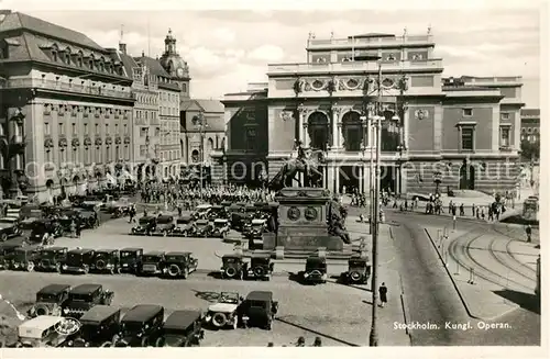 AK / Ansichtskarte Stockholm Kungl. Operan Stockholm