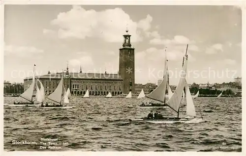 AK / Ansichtskarte Stockholm Stadshuset Stockholm