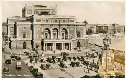 AK / Ansichtskarte Stockholm Kungl. Teatern Stockholm