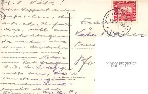 AK / Ansichtskarte Stockholm Slottet Stockholm