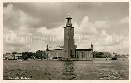 AK / Ansichtskarte Stockholm Stadshuset Stockholm