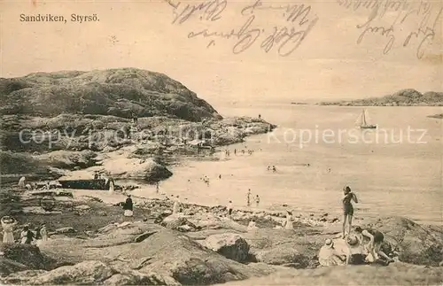 AK / Ansichtskarte Styrsoe Sandviken Strand Styrsoe