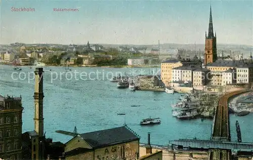AK / Ansichtskarte Stockholm Riddarholmen Stockholm
