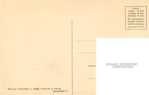 AK / Ansichtskarte Kullaberg_Ransvik Parti vid Moelle Mosse 