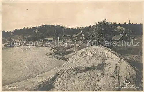 AK / Ansichtskarte Stockholm aelgoegard Stockholm