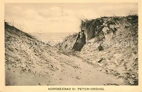AK / Ansichtskarte St_Peter Ording Duenen St_Peter Ording