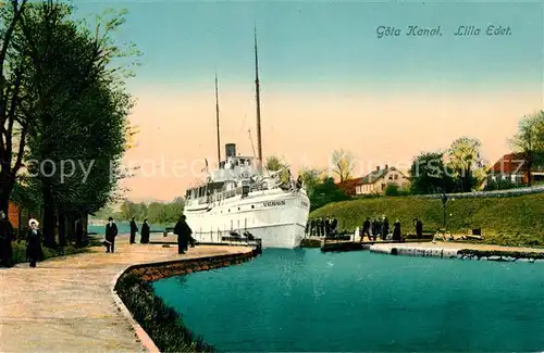 AK / Ansichtskarte Stockholm Goeta Kanal Lilla Edet Stockholm