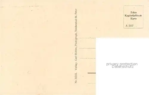 AK / Ansichtskarte St_Peter Ording Kirche in Ording St_Peter Ording