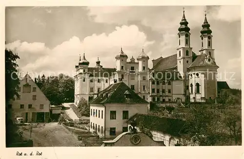 AK / Ansichtskarte Rot_Rot Kirchenpartie Rot_Rot