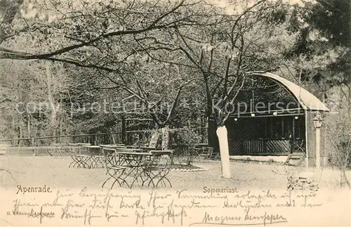 AK / Ansichtskarte Apenrade_Aabenraa Sommerlust Apenrade Aabenraa