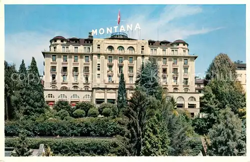 AK / Ansichtskarte Luzern_LU Hotel Montana Luzern_LU