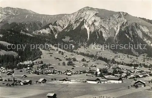 AK / Ansichtskarte Lenk_Simmental mit Duerrenwaldhorn Lenk Simmental