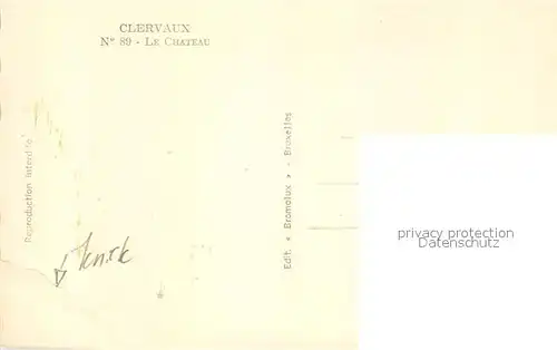 AK / Ansichtskarte Clervaux Le Chateau Clervaux