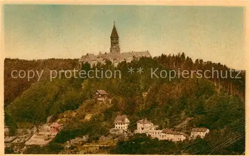 AK / Ansichtskarte Clervaux Panorama vers lAbbaye St Maurice Clervaux