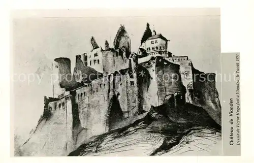 AK / Ansichtskarte Vianden Chateau Vianden