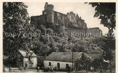 AK / Ansichtskarte Vianden Les Ruines Vianden