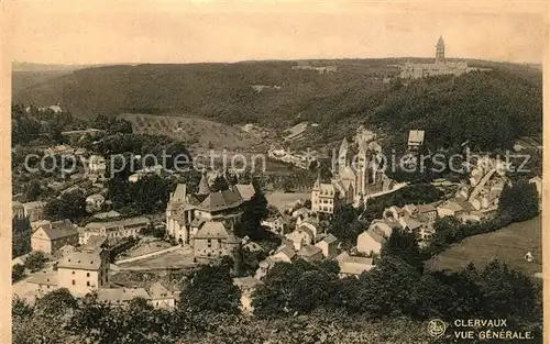 AK / Ansichtskarte Clervaux Vue generale Clervaux