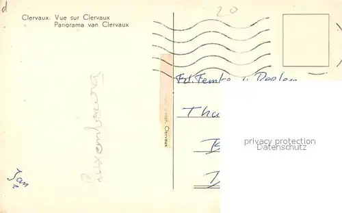 AK / Ansichtskarte Clervaux Vue sur Clervaux Clervaux