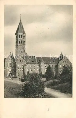 AK / Ansichtskarte Clervaux Abbaye vue du Jardin Clervaux