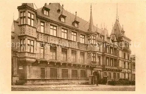 AK / Ansichtskarte Luxembourg_Luxemburg Le Palais Grand Ducal Luxembourg Luxemburg