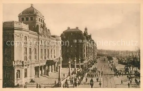 AK / Ansichtskarte Stockholm Theater  Stockholm