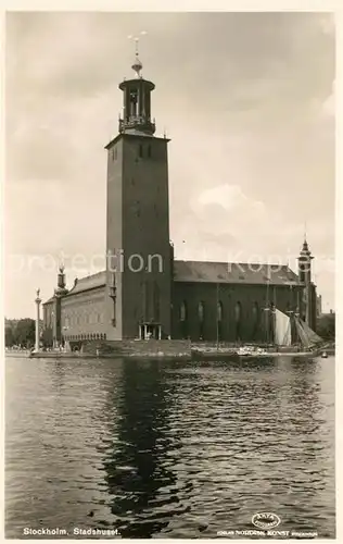 AK / Ansichtskarte Stockholm Stadhuset Stockholm