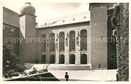 AK / Ansichtskarte Stockholm Borgargaerden Stockholm