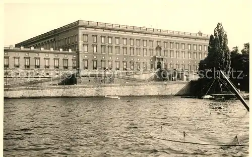 AK / Ansichtskarte Stockholm Schloss Stockholm