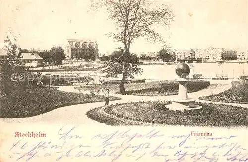 AK / Ansichtskarte Stockholm Framnaes Stockholm