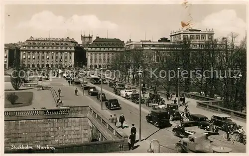 AK / Ansichtskarte Stockholm Norrbroe Stockholm