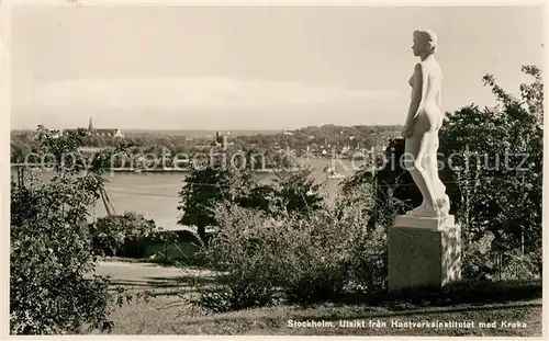 AK / Ansichtskarte Stockholm Hantverksinstitutet Kraka Stockholm