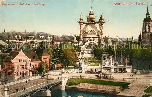 AK / Ansichtskarte Stockholm Serrauallos Tonic  Stockholm