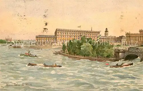 AK / Ansichtskarte Stockholm Schloss Stockholm