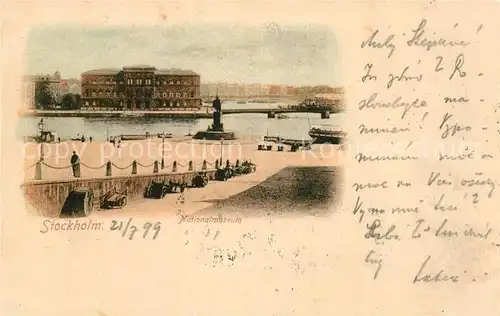 AK / Ansichtskarte Stockholm Nationmuseum Stockholm