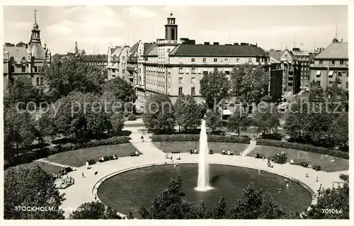 AK / Ansichtskarte Stockholm Karlaplan Stockholm