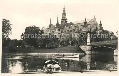 AK / Ansichtskarte Stockholm Nordisches Museum Stockholm