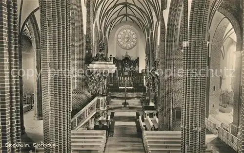 AK / Ansichtskarte Stockholm Slorkiyrkan Stockholm
