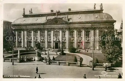 AK / Ansichtskarte Stockholm Ridderhuset Stockholm